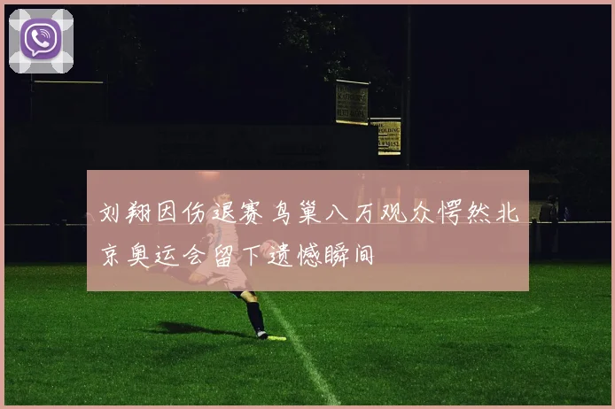 刘翔因伤退赛鸟巢八万观众愕然北京奥运会留下遗憾瞬间